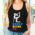 Gymnastics Outfit For Sports Workout Belly Legs Butt Tank Top Frauen Geschenke für Sie