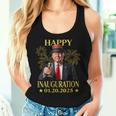 Happy Inauguration Day 2025 Trump Drink Wine Party Women Tank Top Gifts for Her