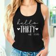 Hello Thirty Est 1995 30 Years Old 30Th Birthday For Women Women Tank Top Gifts for Her