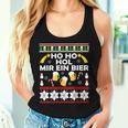 Hohoho Get Me A Beer Ugly Christmas Tank Top Frauen Geschenke für Sie