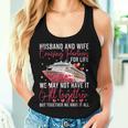 Husband Wife Cruising Anniversary Trip 2025 Honeymoon Love Women Tank Top Gifts for Her