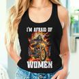I'm Afraid Of Cringe Skeleton Camiseta sin mangas para mujer Regalos para ella