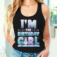 I'm The Birthday Girl Winter Snowflake Matching Family Women Tank Top Gifts for Her
