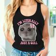 I'm Literally Just A Girl Trauriger Hamster Sad Hamster Meme Women Tank Top Gifts for Her