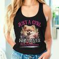 Just A Girl Who Loves Pomeranians Dog For Girls Women Tank Top Gifts for Her