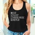 Mangez La Musique De Dortoir Edm Dj House Music Débardeur pour femme Cadeaux pour elle