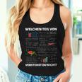 Math Teacher Algebra Maths Saying Tank Top Frauen Geschenke für Sie