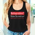 Maths Teacher Humour Maths Student Maths Tank Top Frauen Geschenke für Sie