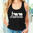 Meine Follower Sheep Saying Shepherd Farmer Woman Tank Top Frauen Geschenke für Sie