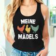 Meine Mädels Chicken Humourintage Tank Top Frauen Geschenke für Sie