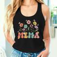 Mema For Grandma Wildflower Floral Women Women Tank Top Gifts for Her