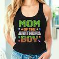Mom Of The Birthday Boy Party Video Gamer Pixel Number Women Tank Top Gifts for Her