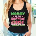 Mom And Dad Mommy Girl One In A Melon Watermelon Family Women Tank Top Gifts for Her