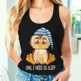 Owl Night Owl Sleeping Cap Nightgown Pyjamas Owl Tank Top Frauen Geschenke für Sie