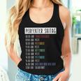 Perfect Ski Day Piste Beer Ski Holiday Après Ski Skier Tank Top Frauen Geschenke für Sie