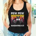 Pew Pew Madafakas Women'sintage Rabbit Crazy Rabbit Tank Top Frauen Geschenke für Sie