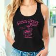 Pony And Heels Lover Pink Girls Clubs Disco Retro Western Women Tank Top Gifts for Her