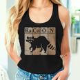 Raccoon Lover Chemistry Elements Women's Tank Top - Fun & Educational Gifts for Her