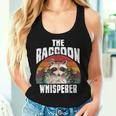 Raccoon Lover Vintage Retro Women’s Tank Top – Unique Gift Gifts for Her