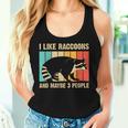 Raccoon For Men Women Raccoon Lover Introvert Women Tank Top Gifts for Her