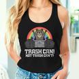 Raccoon Trash Can Cat Tank Top | Unisex Fun Streetwear for All Ages Gifts for Her