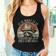 Raccoon Trash Panda Women's Tank Top - Fun & Quirky Design Gifts for Her