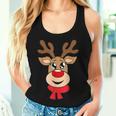 Reindeer Christmas Jumper Christmas Jumper Women's Tank Top Frauen Geschenke für Sie