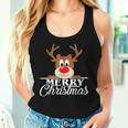 Reindeer Cute Christmas Jumper Cute Women's Tank Top Frauen Geschenke für Sie