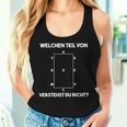 Riding Teacher Saying Riderin Train Point Tank Top Frauen Geschenke für Sie