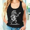 Rock N Roll Zebra Guitar Zebra Print Tank Top Frauen Geschenke für Sie