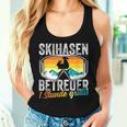 Ski Bunny Caregiver Ski Holiday Ski Instructor Apres Ski Party Tank Top Frauen Geschenke für Sie