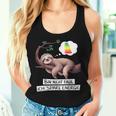 Sloth Late Sleeper Saying Christmas Tank Top Frauen Geschenke für Sie