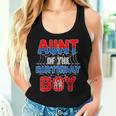 Spider Web Birthday Party Aunt Of The Birthday Boy Women Tank Top Gifts for Her