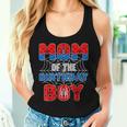 Spider Web Birthday Party Mom Of The Birthday Boy Women Tank Top Gifts for Her