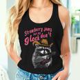 Strawberry Jams But My Don't Raccoon Women Tank Top Gifts for Her