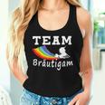 Team Groom Unicorn Rainbow Gay Lgbt Tank Top Frauen Geschenke für Sie