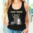 Team Trash Opossum Raccoon Rat Animals Garbage Gang Short Sleeve Women Tank Top Gifts for Her