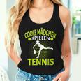 Tennis Player Cool Girls Playing Tennis Tank Top Frauen Geschenke für Sie