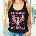 Tiny Humans Stole My Heart Nicu Nurse Happy Valentine's Day Women Tank Top Gifts for Her