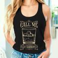 Vintage Call Me Old Fashioned Whiskey Alcohol Appreciation Women Tank Top Gifts for Her