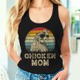 Vintage Chicken Mom Chicken Lovers Mommy Mother's Day Women Tank Top Gifts for Her