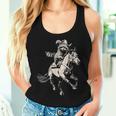 Vintage Cowboy Raccoon Tank Top - 90s Western Retro Style for Women Gifts for Her