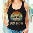 Vintage Pig Mom Pig Lovers Mommy Mother's Day Women Tank Top Gifts for Her