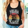 Vintage Raccoon Tank Top - Eco-Friendly Wildlife for Women Gifts for Her
