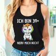 Women's 40Th Birthday Woman Unicorn 40 Year Old Idea Tank Top Frauen Geschenke für Sie