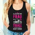 Women's Bin Eine Frau Und Ja Mein Trike Tank Top Frauen Geschenke für Sie