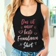 Women's Girlfriends Best Friend Friends Girl For 2 Tank Top Frauen Geschenke für Sie