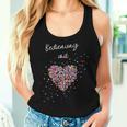 Women's With Heart Waitress Restaurant Tank Top Frauen Geschenke für Sie