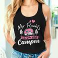 Women's Mir Reichts Ich Geh Camping Caravan Camper With-Neck Tank Top Frauen Geschenke für Sie