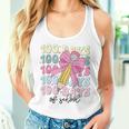 100 Days Of School Girls Coquette Bow 100Th Day Of School Women Tank Top Gifts for Her